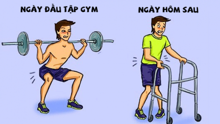 Câu chuyện lần đầu rèn luyện sức khỏe