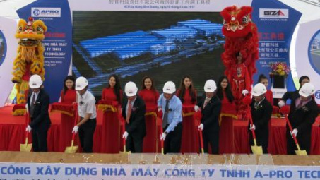 Binh Duong: Work starts on vehicle spare part plant
