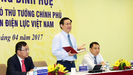Phó Thủ tướng làm việc với Tập đoàn Điện lực Việt Nam