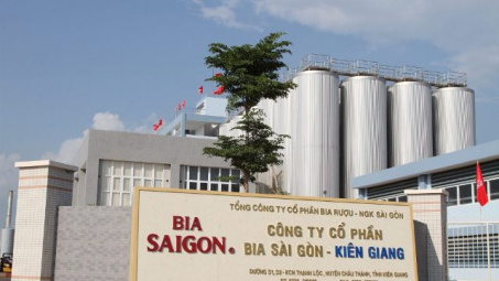 Bia Sài Gòn - Kiên Giang: Khánh thành dây chuyền nâng công suất 100 triệu lít/năm