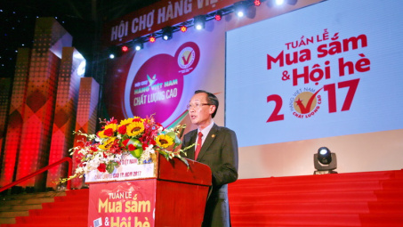 Khai mạc Hội chợ Hàng Việt Nam chất lượng cao năm 2017