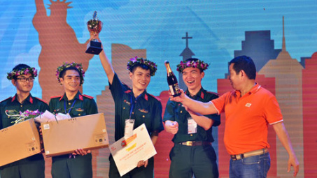 Chung kết “Cuộc đua số” Học viện Kỹ thuật quân sự dành chiến thắng