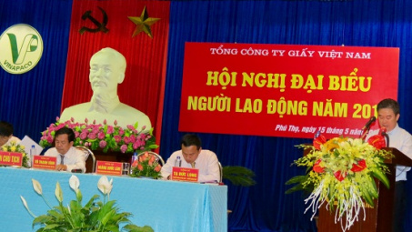 Hội nghị Đại biểu người lao động Tổng Công ty Giấy Việt Nam: Dân chủ, hiệu quả