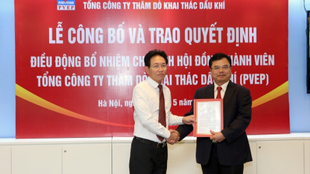 PVEP Có Chủ tịch Hội đồng thành viên mới