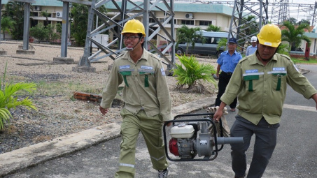 Truyền tải Điện TP. Hồ Chí Minh: Diễn tập phòng chống thiên tai và tìm kiếm cứu nạn