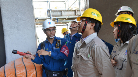 Bảo dưỡng Lọc dầu Dung Quất: Đảm bảo tiến độ, sớm  đưa Nhà máy vận hành trở lại.