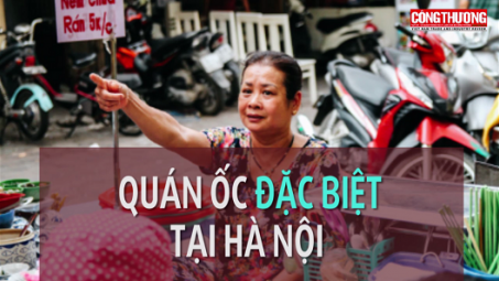 Quán ốc đặc biệt ở Hà Nội: Suốt 20 năm chủ và nhân viên "không buồn" nói với khách một lời