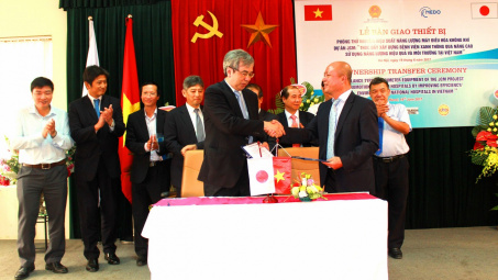 Nhật Bản bàn giao thiết bị Phòng thử nghiệm hiệu suất năng lượng máy điều hòa không khí Dự án JCM cho Việt Nam 