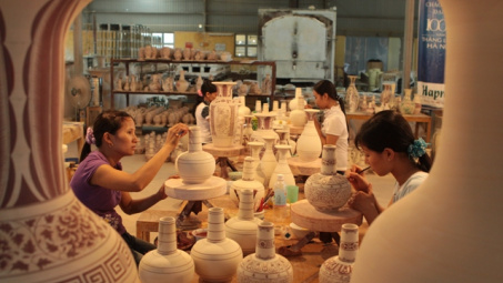 Gốm sứ Chu Đậu: Phát huy truyền thống, nâng tầm thương hiệu