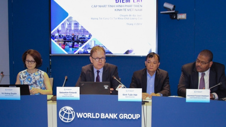 WB dự báo GDP của Việt Nam năm 2017 tăng trưởng 6,3% 