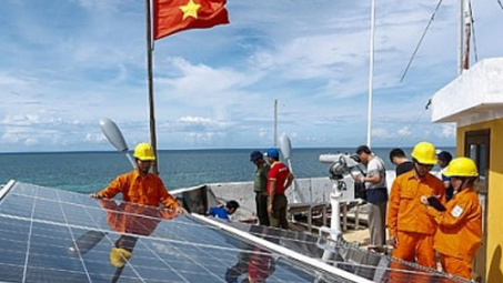 EVN provides electricity for Truong Sa archipelago