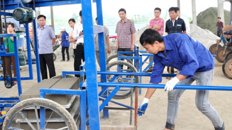 Sản xuất gạch không nung: Xu thế mới của ngành vật liệu xây dựng