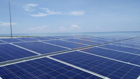 Điện Mặt Trời Vũ Phong phủ đảo Trường Sa