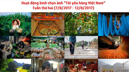 Tác phẩm “Được mùa quýt hồng” đang dẫn đầu Album bình chọn Tuần thứ Hai