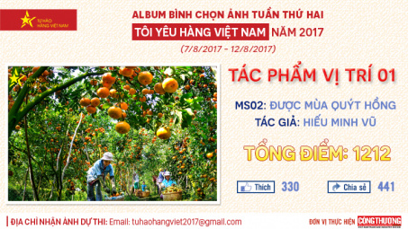 Hoạt động Bình chọn ảnh “Tôi yêu hàng Việt Nam”: Lan tỏa đến nhiều triệu người	