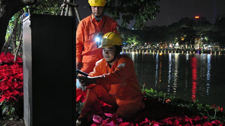 EVN HANOI Đảm bảo điện phục vụ các hoạt động kỷ niệm Cách mạng Tháng Tám 19/8 và Quốc khánh 2/9