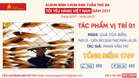 Bình chọn ảnh “Tôi yêu hàng Việt Nam”: Cuộc đua không ngừng nghỉ