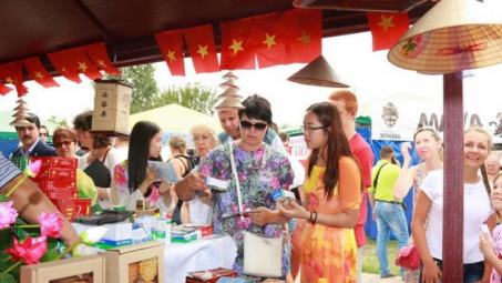 Vietnamese products showcased in Ukrainian trade fair