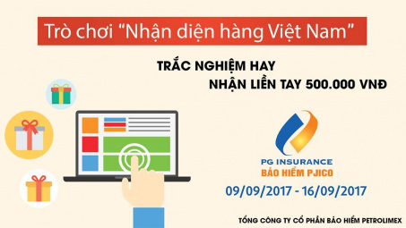Khởi động Trò chơi Nhận diện hàng Việt Nam năm 2017 của PIJICO