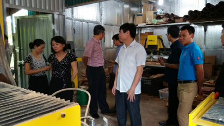 Vĩnh Phúc: Nghiệm thu đề án hỗ trợ máy móc thiết bị sản xuất mộc 