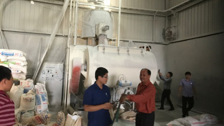 Nghiệm thu đề án hỗ trợ sản xuất ống nhựa” tại Công ty TNHH Thương Mại Khánh Hà  