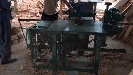 Nghiệm thu đề án hỗ trợ sản xuất mộc tại cơ sở  sản xuất Tạ Vinh Quang
