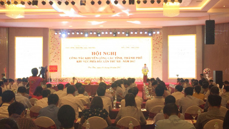 Hội nghị công tác Khuyến công khu vực phía Bắc: Tập trung tăng cường liên kết vùng để phát huy tối đa tiềm năng của khu vực.