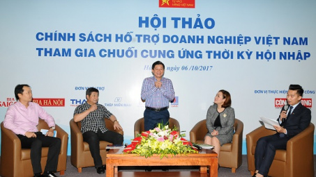 Hội thảo “Chính sách hỗ trợ doanh nghiệp Việt Nam tham gia chuỗi cung ứng thời kỳ hội nhập” 