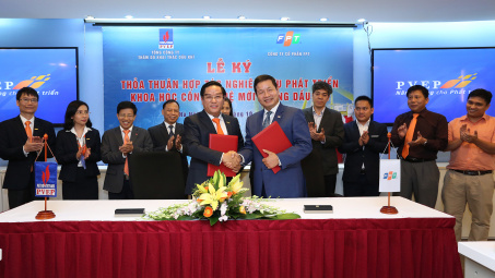 PVEP và FPT ký kết thỏa thuận hợp tác nghiên cứu khoa học công nghệ mới