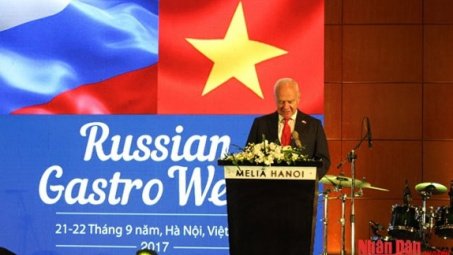 Russian Gastro Week opens in Hanoi 