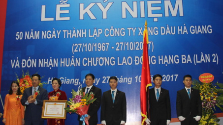 Petrolimex Hà Giang: Kỷ niệm 50 năm thành lập và đón nhận Huân chương Lao động hạng Ba (lần 2)