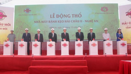 Ground broken for 16 million USD candy factory in Nghe An 