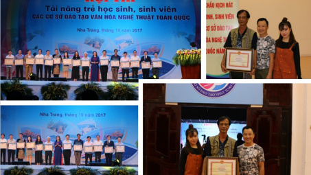 Hội Thi tài năng học sinh, sinh viên các cơ sở đào tạo văn hóa nghệ thuật toàn quốc năm 2017