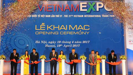 Vietnam EXPO 2017 opens in Hanoi 