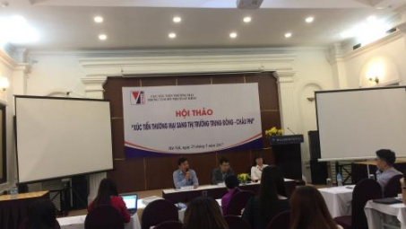 Seminar promotes trade to the Middle East, Africa 