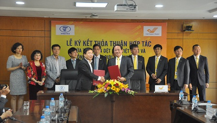 Dệt May Việt Nam hợp tác với Bưu điện Việt Nam