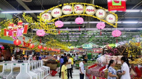 Ho Chi Minh City: People flock to trading centres during New Year holiday 