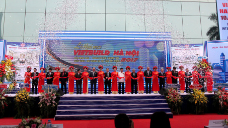 Khai mạc Vietbuild Hà Nội 2017 lần 3