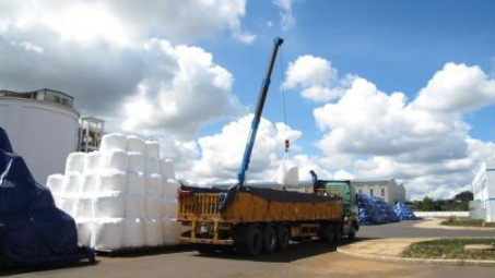 Aluminum hydroxide exported to overseas markets 