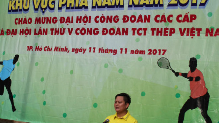 Cụm VHTT trong Tổng công ty Thép Việt Nam- CTCP tưng bừng thi đấu mừng Đại hội Công đoàn các cấp