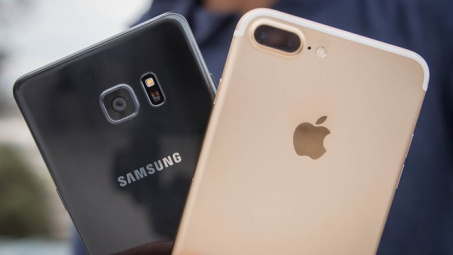 Samsung thu hẹp khoảng cách với Apple trên thị trường smartphone