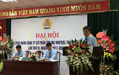 Vnsteel Thăng Long: Đại hội Công đoàn Công ty lần thứ III
