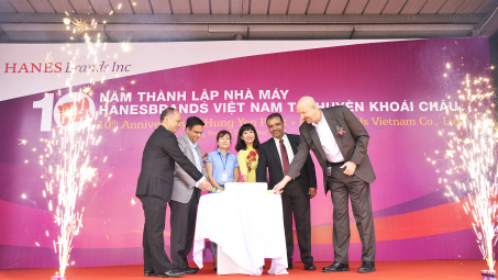 HanesBrands Việt Nam kỷ niệm 10 năm vững bước phát triển 