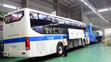 Thaco bus manufacturing plant inaugurated