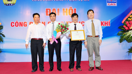 Công đoàn PV GAS: Đại diện, lãnh đạo phong trào lao động