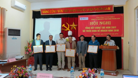 Thủy điện Trung Sơn: Xuất sắc cán đích năm 2017 