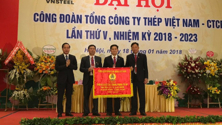 Ông Vương Duy Khánh tái đắc cử Chủ tịch Công đoàn Tổng công ty Thép Việt Nam – CTCP