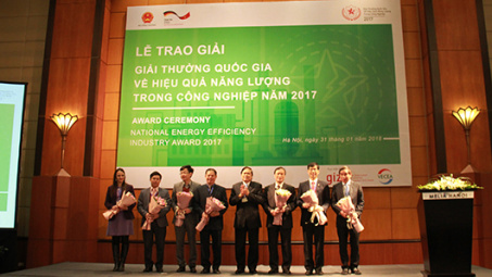 Trao giải Quốc gia về hiệu quả năng lượng trong công nghiệp