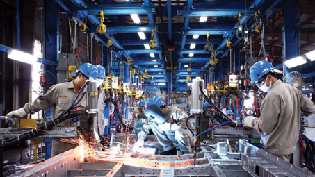 Việt Nam dẫn đầu ASEAN về tăng trưởng trong lĩnh vực sản xuất