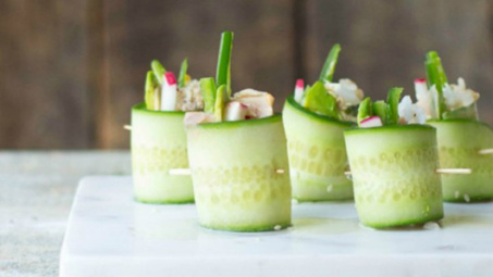 Cách làm sushi dưa chuột giải nhiệt ngày nóng